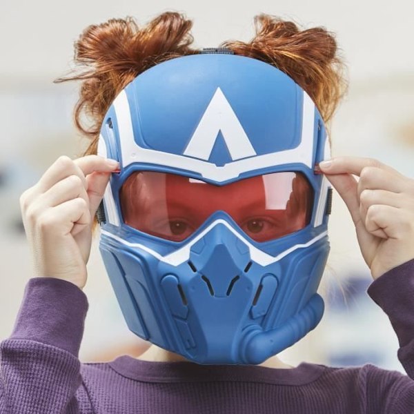 Maske til flyvning Captain America Brave New World, udklædningslegetøj, Marvel Studios, Fra 5 år Flerfärgad
