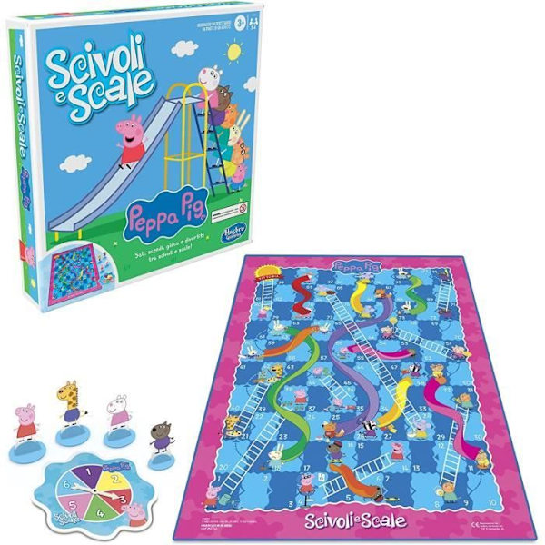 Brætspil - HASBRO - Peppa Pig - Forældrenes tilstedeværelse foretrækkes - For børn - Brætspil
