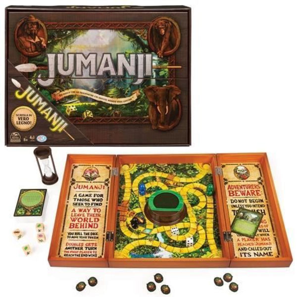 Kysymyspeli - SPIN MASTER - Jumanji In Legno - Mixed - 2 pelaajaa tai enemmän - Sisä