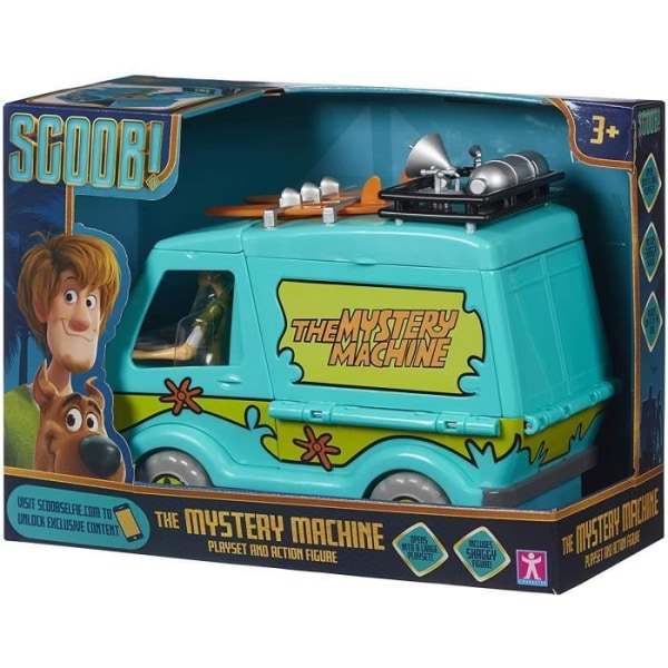 Scooby Doo 7190 Mystery Machine Van Lekset med Shaggy figur