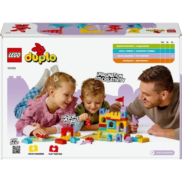 LEGO DUPLO 10450 Hopsy Slotspillet - Byggesæt Til Børn Fra 3 År Med Dyr Flerfärgad