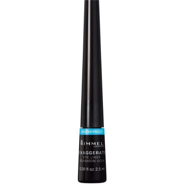 RIMMEL Eyeliner Exaggerate Waterproof - 003 musta sort