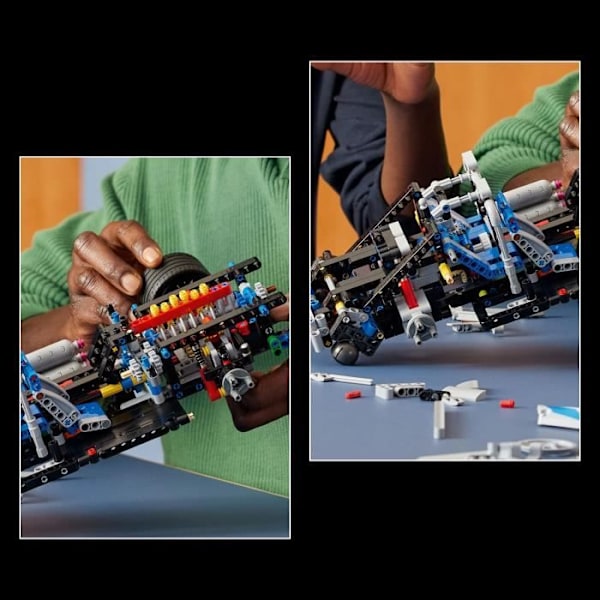 LEGO Technic 42210 Bil Nissan Skyline GT-R (R34) 2 Fast 2 Furious - Set för Vuxna Svart grå