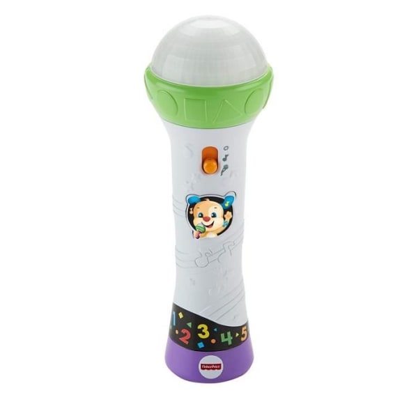 Musikleksak - Mattel - FISHER MICROFONO BABY ROCK - Leksaksmikrofon - Flerfärgad - Batteri Flerfärgad
