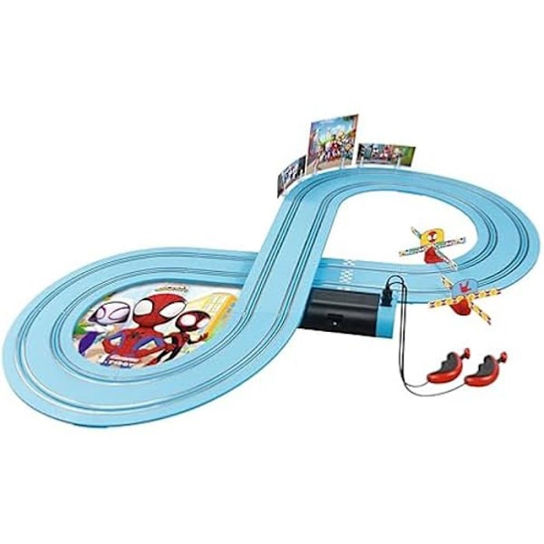 Løbsbane - CARRERA - Første Spidey Web Spinners - 2,4 m - Fra 3 år
