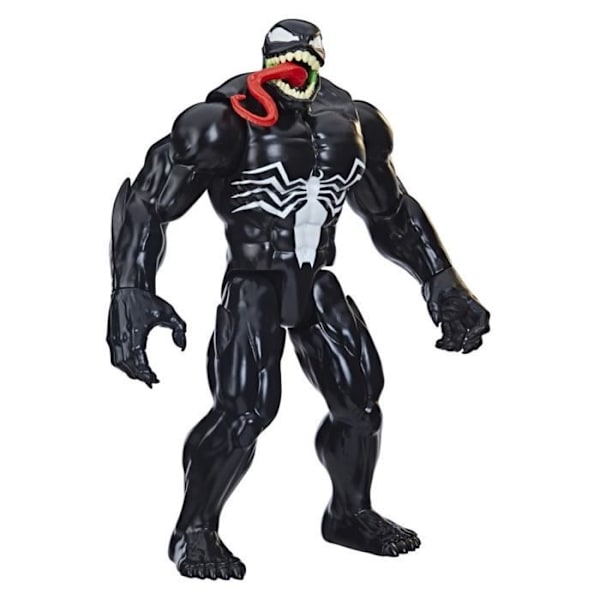 Deluxe Venom samlerfigur - HASBRO - Titan Hero Series - 30 cm - Til børn fra 4 år og opefter Flerfärgad