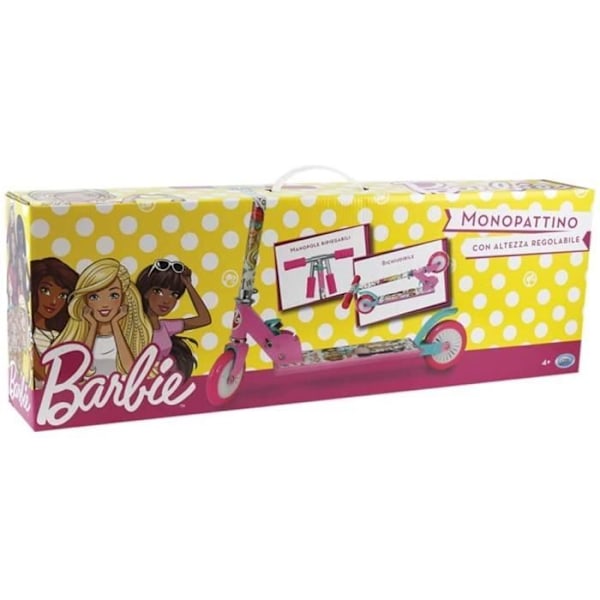 Scooter - ODS - Barbie - Vaaleanpunainen - 2 pyörää - 65 cm