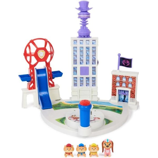 Paw Patrol the Movie 2 Liberty&Poms Base Set + 4 valpfigurer