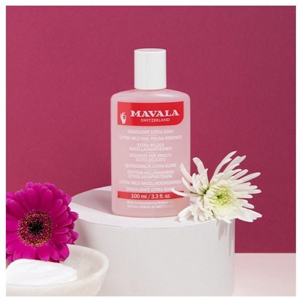 MAVALA kynsilakanpoistoaine - 100 ml pullo - Pinkki Lyserød
