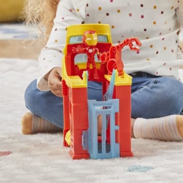 Iron Man Spideys Hovedkvarter, Fra 3 år, Spidey og hans Ekstraordinære Venner Flerfärgad