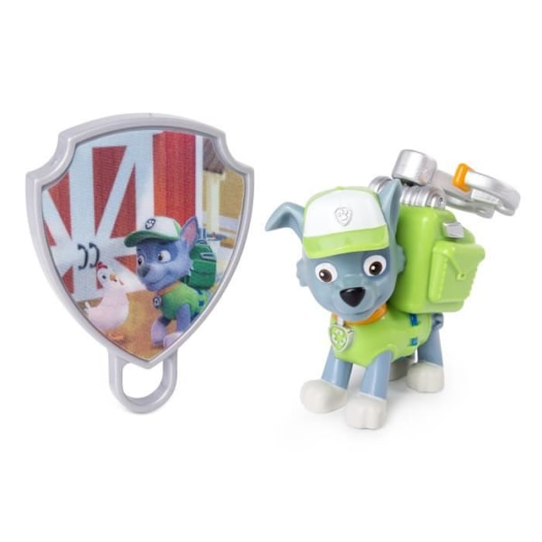 Actionfigur - Rubble - Paw Patrol - SPIN MASTER - Unisex - Fra 3 år Flerfarvet