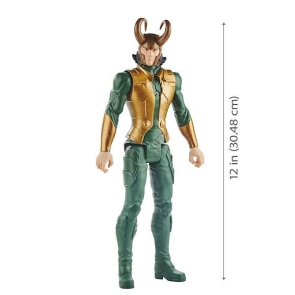 Marvel Avengers Titan Hero Series Loki 30 cm Loke