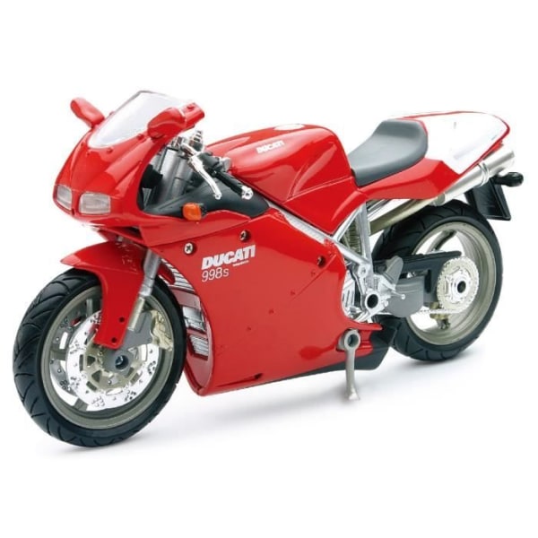 Miniature motorcykel - NEWRAY - Ducati 998 - 1/12 - 17 cm - Officiel replika