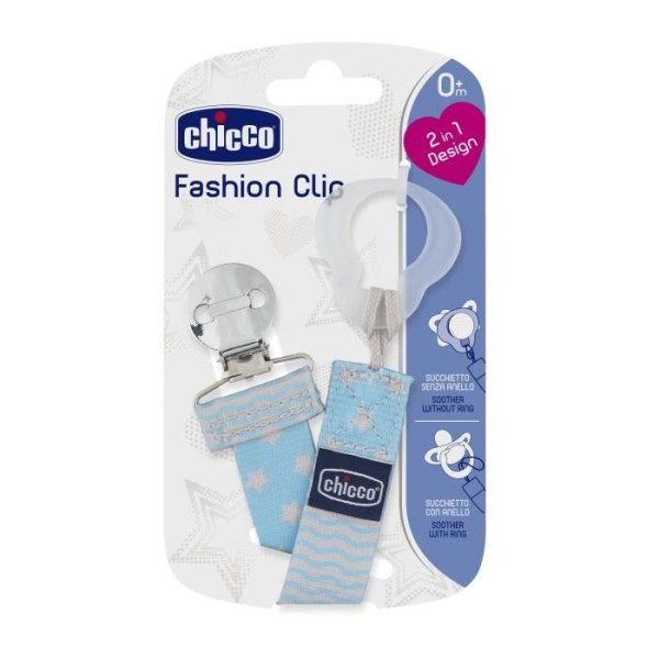 Chicco Universal Ribbon Nappklämma Blå