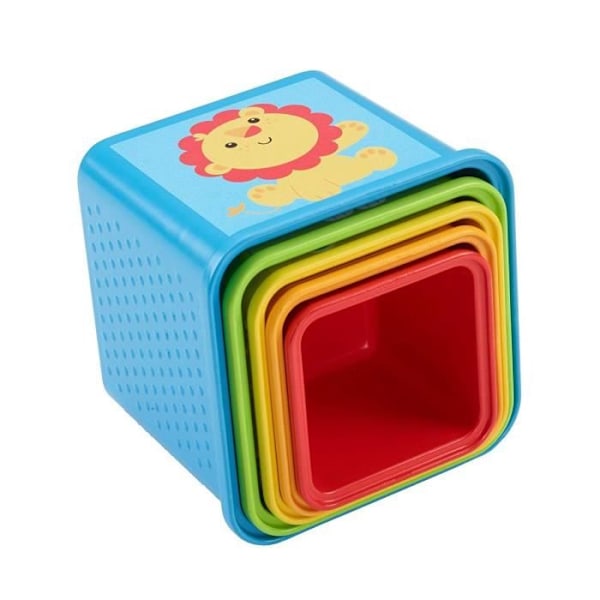 Fisher-Price Discovery Cubes - Opetuslelu 6 kuukauden ikäisille ja sitä vanhemmille vauvoille