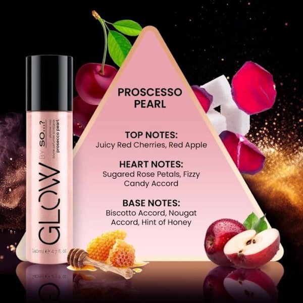 Säteilevä Tuoksuhöyry - Glow By So... - Prosecco Helmi - Raikas vesi - Naiset - Hedelmäinen