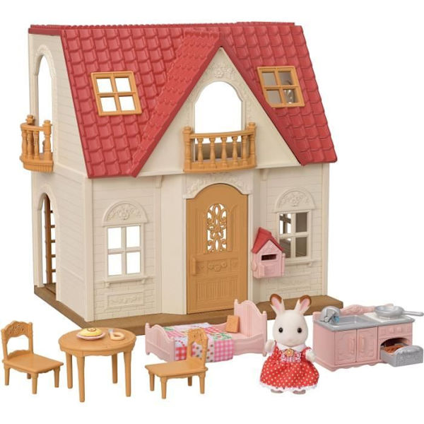 Sylvanian Families - 5567 - Den mysiga bystugan - Från 3 år Flerfärgad