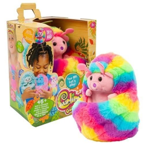 GIOCHI PREZIOSI CURLIMALS BALL BUGS-COCO CATERPILLAR KULAR UPP Flerfärgad
