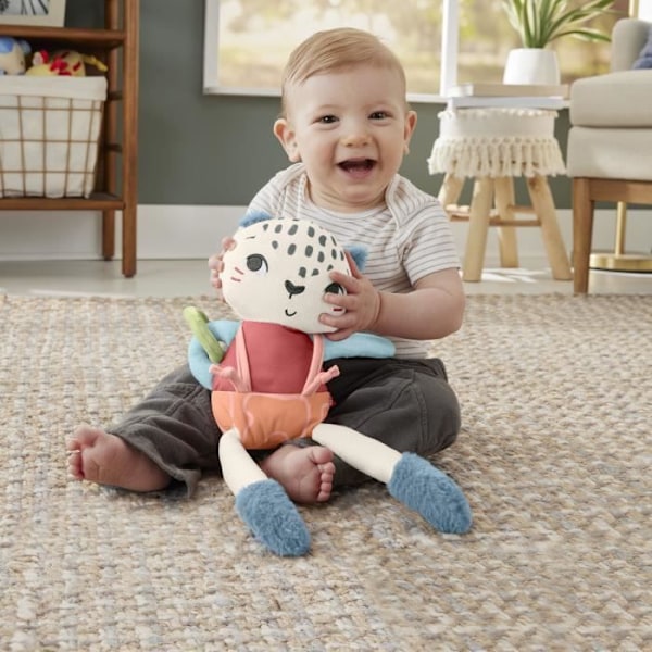 Fisher-Price-Uncia, mit Snow Leopard-Baby aktivitetslegetøj HKD64 Flerfarvet