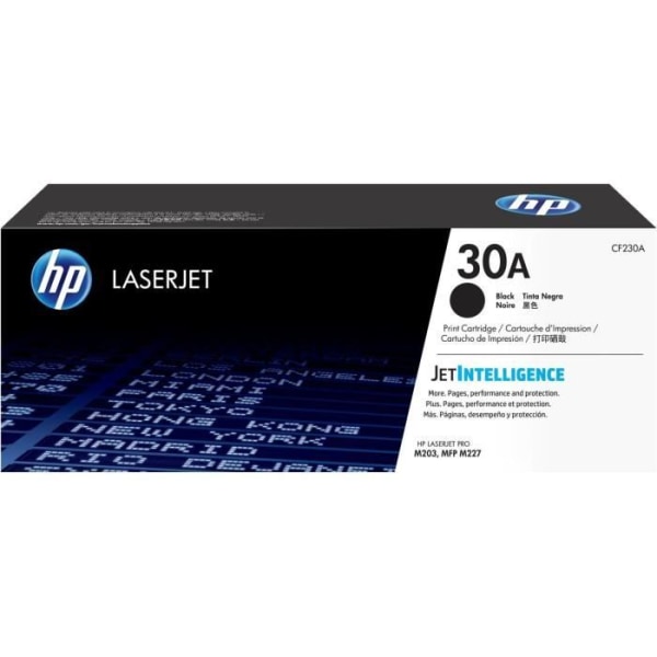 HP 30A (CF230A) svart tonerkassett för HP LaserJet Pro M203/MFP M227