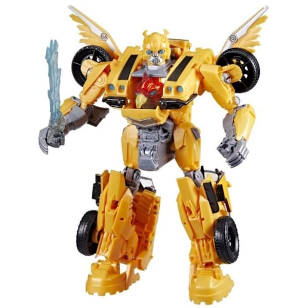 Transformers: Rise of the Beasts, 10-tommers Beast-Mode humlebifigur med lys og lyde, 6 år og opefter Flerfärgad