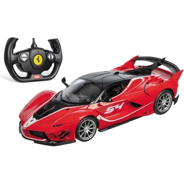 Ferrari FXXK Evo MONDO MOTORS radio-ohjattu ajoneuvo - Valoefektit - Mittakaava 1:14 röd svart
