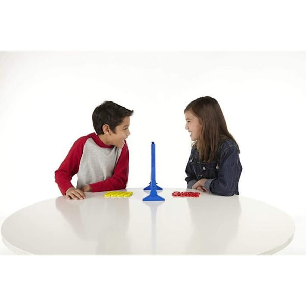 Hasbro Gaming - Force 4, Boxed Game, 2020 I italiensk version, spil for børn fra 6 år i Sur