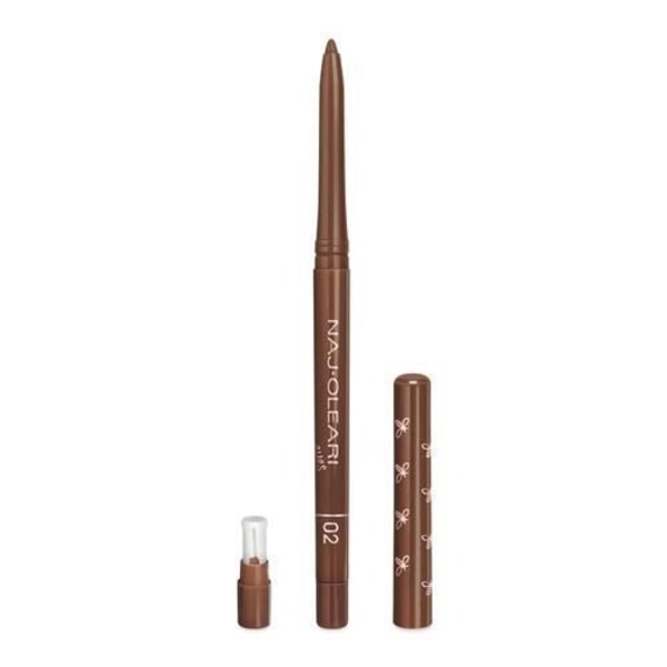 NAJ-OLEARI UNRESISTIBLE EYE-LINER & KAJAL 02 GOLDEN BROWN 8011003840458