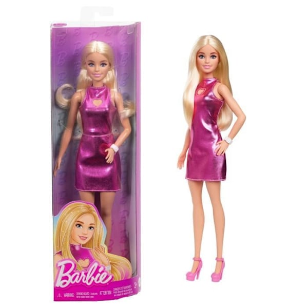 Barbie® - Barbie Fashionistas Dukke Glitrende Kjole HYT88