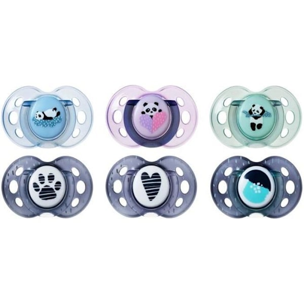 TOMMEE TIPPEE Classic CTN-tutti 18-36m Sekoitettu x2 Blandad