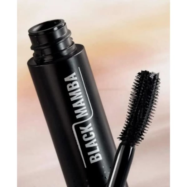 Mulac Cosmetics BLACK MAMBA Øjenvippeforlængende mascara ekstra sort, kæmmet og enorm længde VEGAN 13 ml