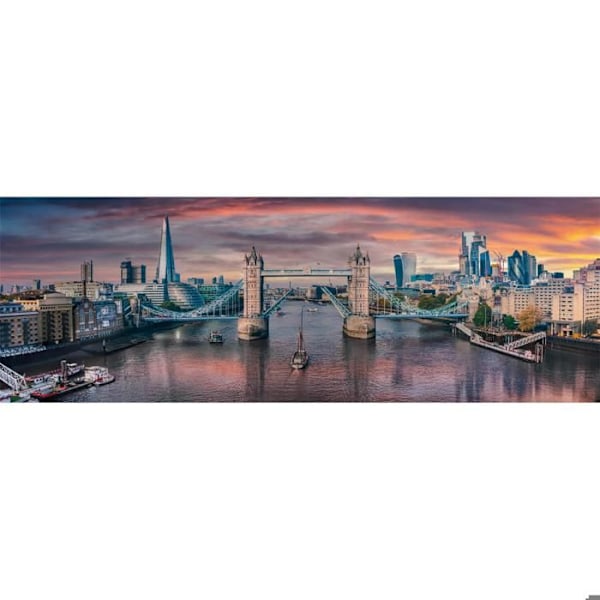 Tuhannen palan panorama-puzzle: Thamesin toisella puolella