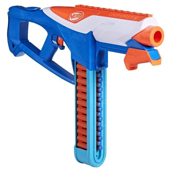 Nerf NSeries Infinite dart blaster, 80 tikkaa, 8-vuotiaat ja sitä vanhemmat Flerfärgad