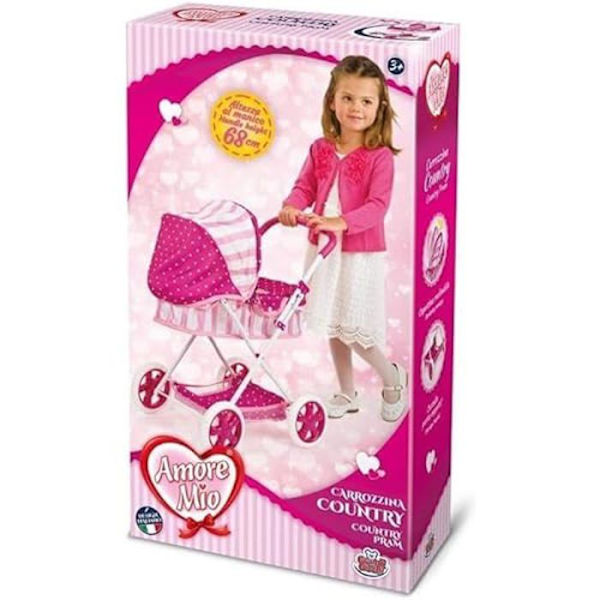 Barnvagn Amour Mio - Grandi Giochi - Rosa - 18 månader - Barn - Tjej Rosa