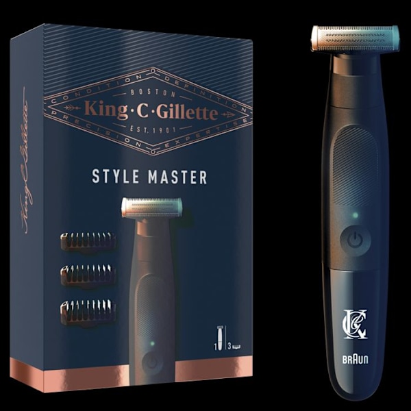 GILLETTE King Style Master sladdlös skäggtrimmer N/A