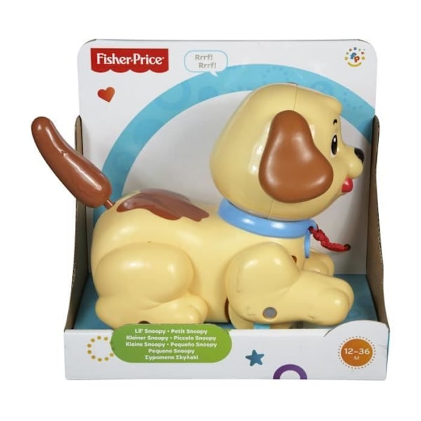 FISHER-PRICE - Lilla Snoopy - Dragleksak för nyfödda