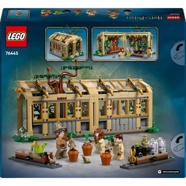 LEGO Harry Potter 76445 Tylypahko: Kasvitunnit - Tyttölelu 8-vuotiaille