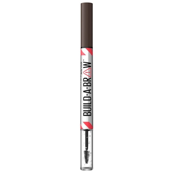 Maybelline New York Build-a-Brow 2-i-1 Brow Marker och Gel Deep Brown Mörkbrun