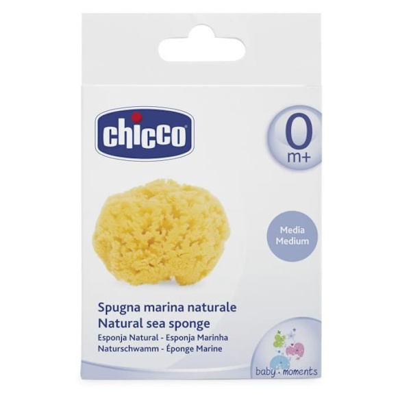 Chicco Natural Sea Sponge 1 kpl Gul