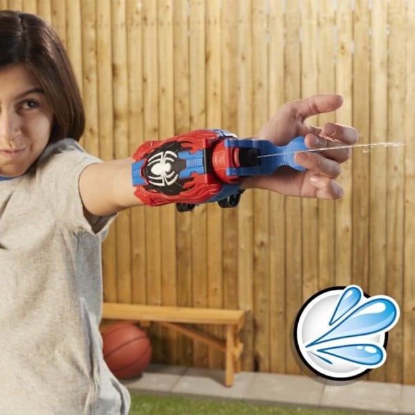 Ultimativ Spider-Man web blaster 2-i-1, Spider-Man kostume legetøj, fra 5 år og opefter, Marvel Spider-Man Real Webs Flerfärgad