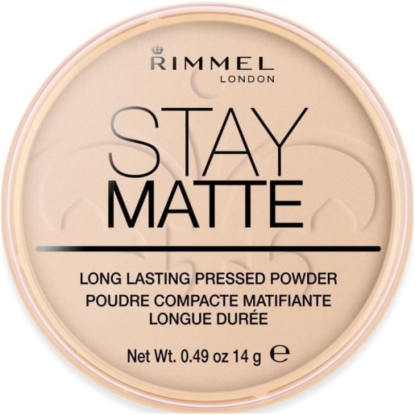 RIMMEL Nu Protege Stay Matte Mattifying Powder - 003 Peach Glow - 14g