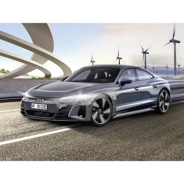 Audi e-tron GT elektrisk fjernstyrede bil 1:24 - Revell Control - Hvid - Interiør