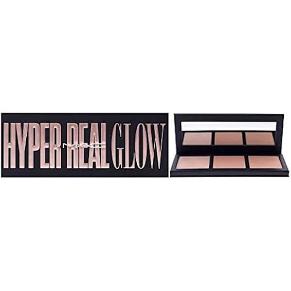 Highlighter Palette - MAC - Hyper Real Glow - Flerfarvet - 0,15 oz - Lysende effekt Flerfärgad
