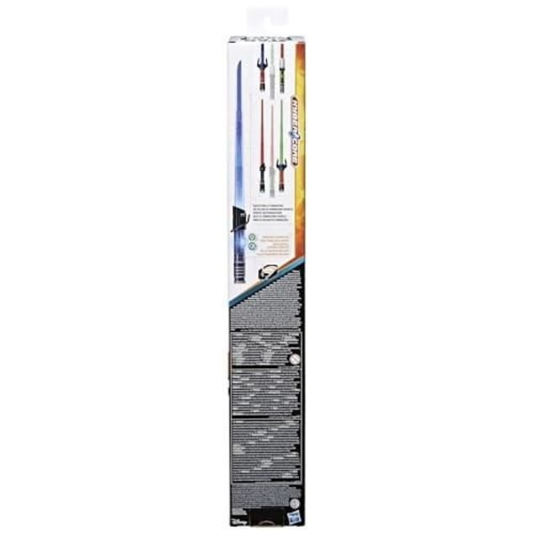 Mandalorian elektronisk lyssværd Sort sabel, Star Wars Lightsaber Forge Kyber Core, legetøj til børn, fra 4 år Flerfärgad