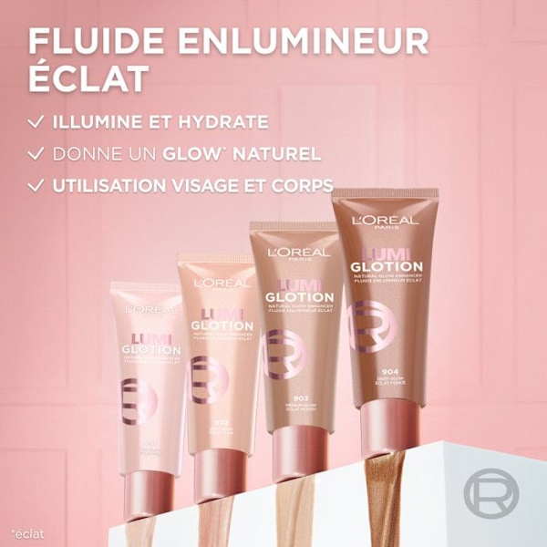L'Oréal Paris Lumi Glotion Dark Radiance Highlighting Fluid 40ml 904 Dark Glow