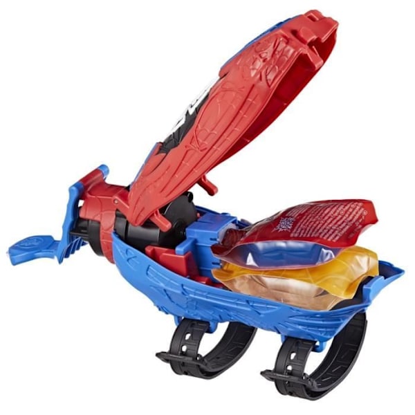 Ultimativ Spider-Man web blaster 2-i-1, Spider-Man kostume legetøj, fra 5 år og opefter, Marvel Spider-Man Real Webs Flerfärgad