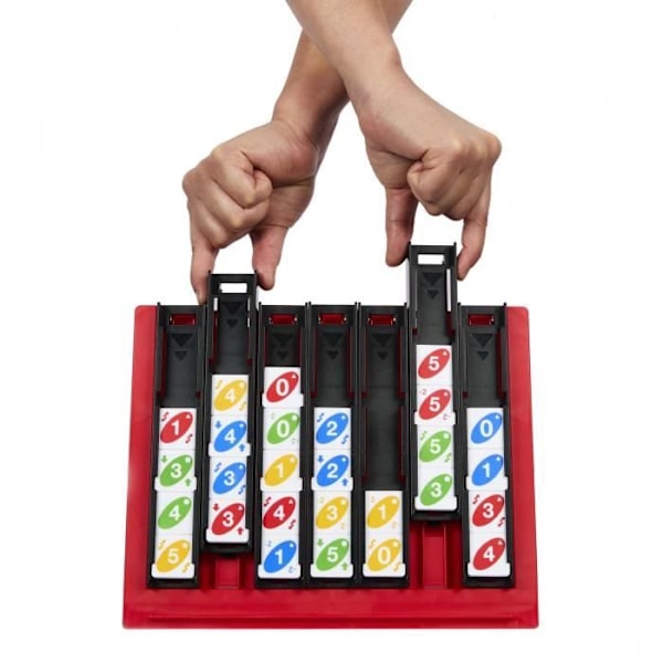 Mattel Games - UNO®-Quatro-Game for voksne, familieaften og spilleaften HPF82 Flerfärgad