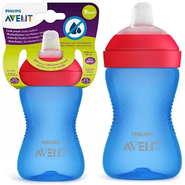 Muki - Philips Avent - SCF802/01 - Tiputtamaton - 0% BPA - Mukautuvat kahvat