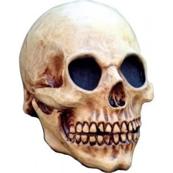 Vuxen Halloween Skeleton Skull Mask - Svart - Finklänning