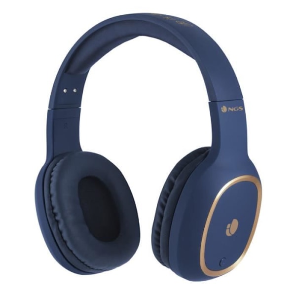 ngs ngs artica pride bluetooth headset (blå) svart svart Svart